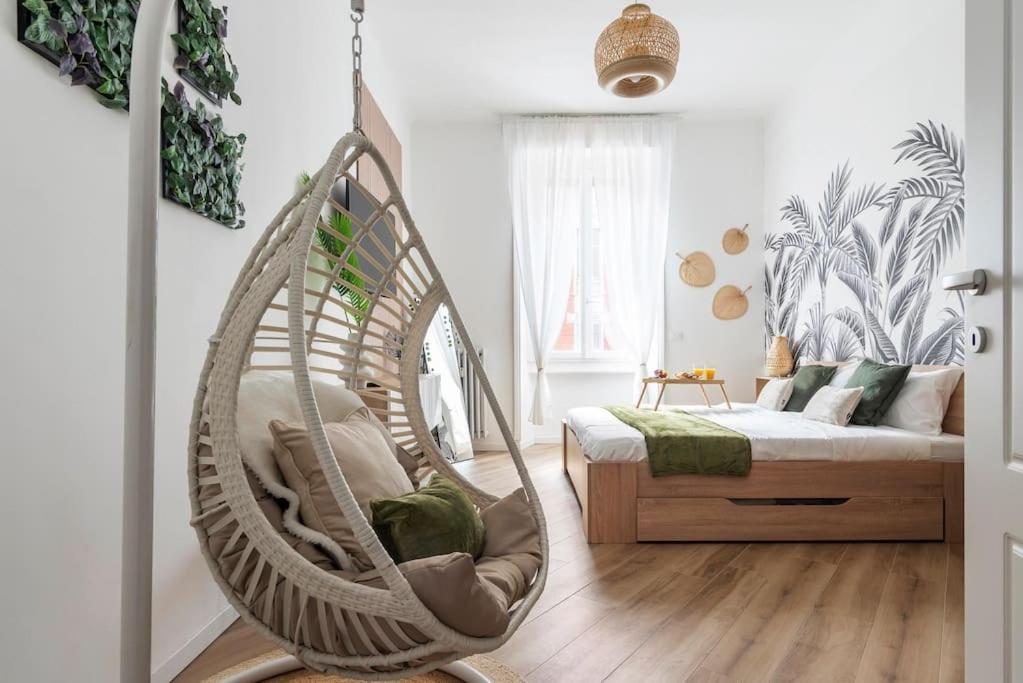 Apartmán New Jungle & Charming Flat - Zona De Angeli Milán Exteriér fotografie