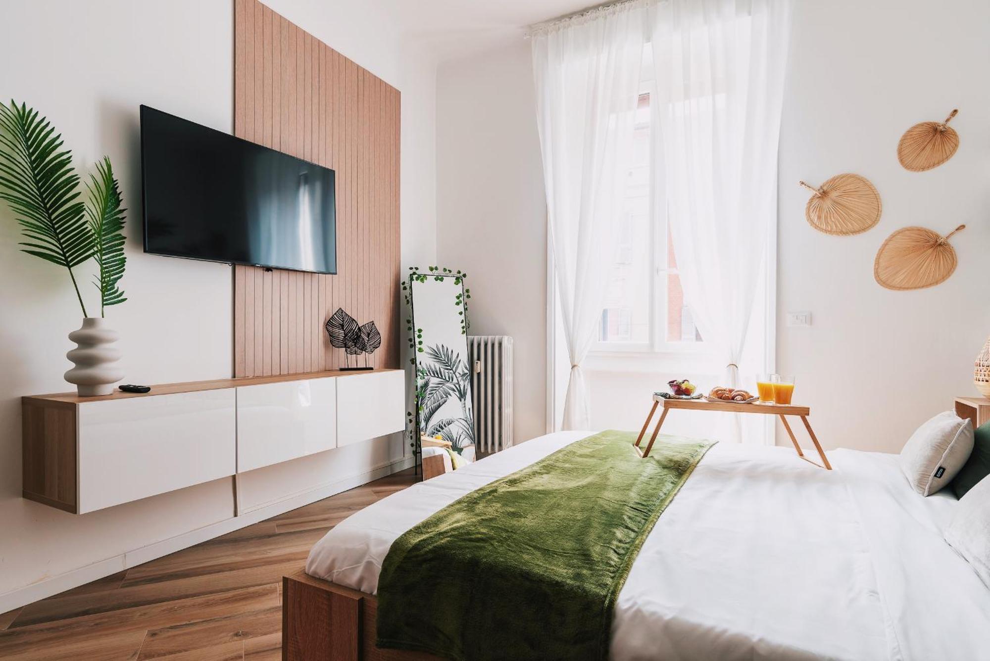 Apartmán New Jungle & Charming Flat - Zona De Angeli Milán Exteriér fotografie